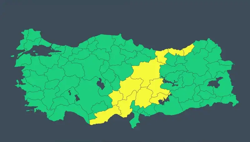11 İlin Yüzünü Güldüren Fırtına ve Sağanak Uyarıları