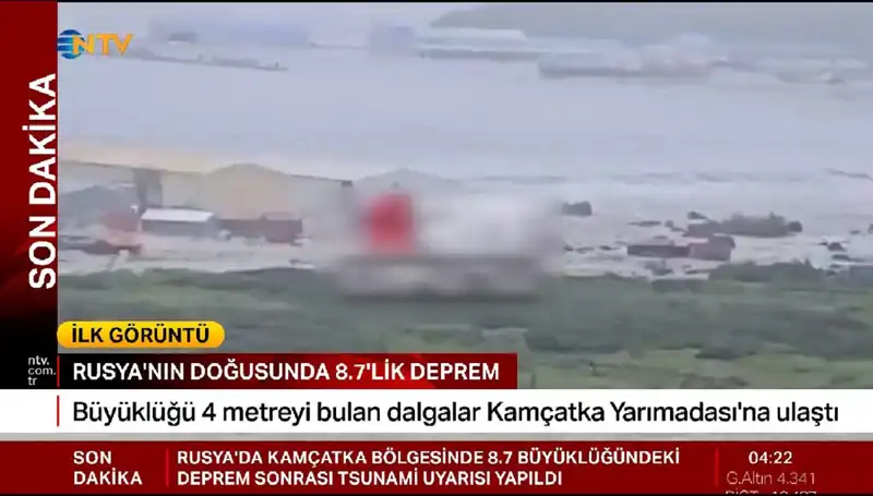 Kamçatka Kıyılarında Tsunami Alarmı: İlk Dalga Geliyor!