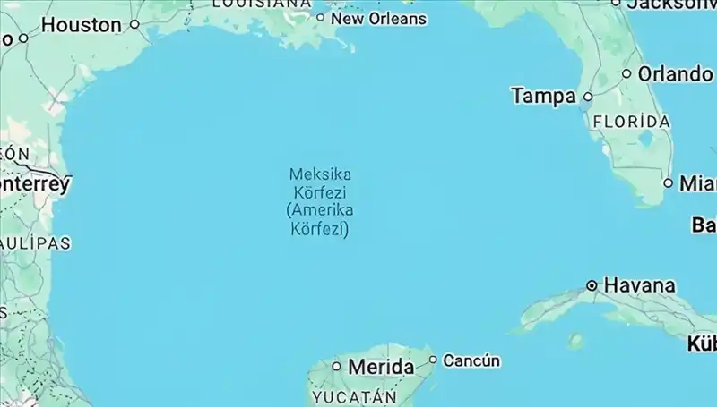 Meksika, Google’a Amerika Körfezi Davası Açtı
