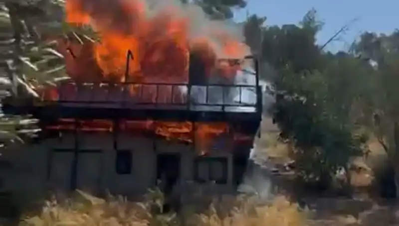 Bodrum'da Yangın Korkusu: Ekipler Hızla Müdahale Etti