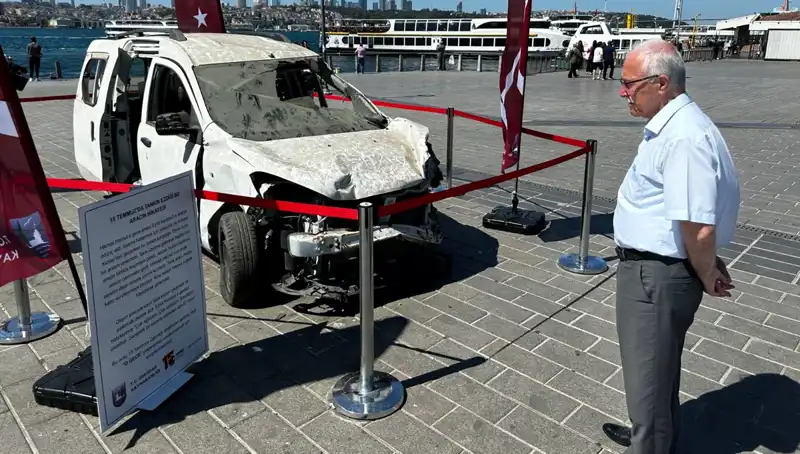 15 Temmuz DARBE GECESİ: Tankların Ezdiği Otomobiller İlk Kez Sergileniyor