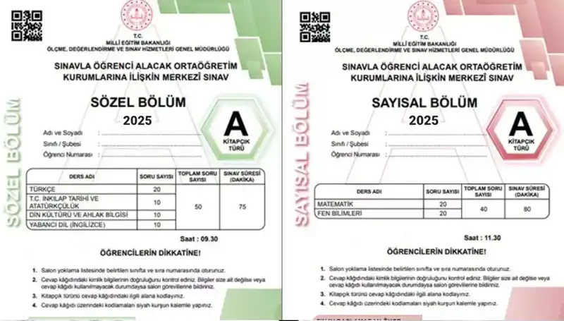 2025 LGS Sınavı: Soru ve Cevap Anahtarının Yayınlanma Tarihleri