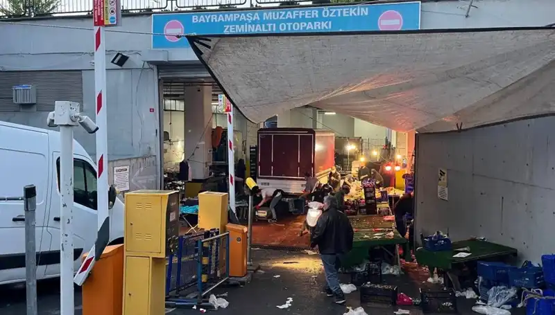 Pazar Yeri Dağıldı: Biber Gazı Panik Yaratıyor!